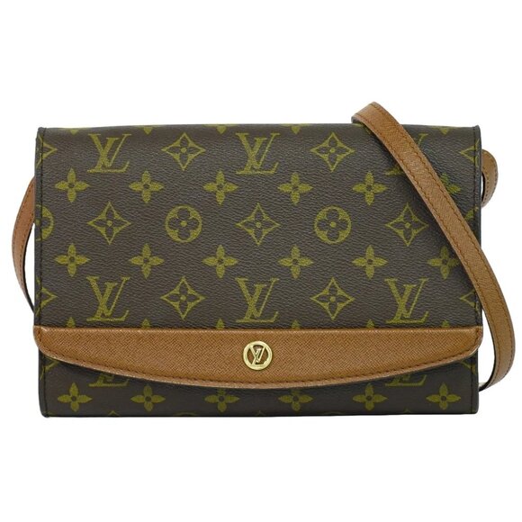 Louis Vuitton Bordeaux 24 M51798 Monogram Canvas 2way Shoulder Clutch Bag - Picture 1 of 10